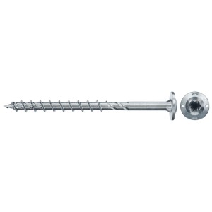 Fischer Holzbauschraube PowerFast II, Tellerkopf, 6x60 mm, 32 Stück