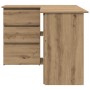 vidaXL Eckschreibtisch Artisan-Eiche 145x100x76 cm Holzwerkstoff 855963_6