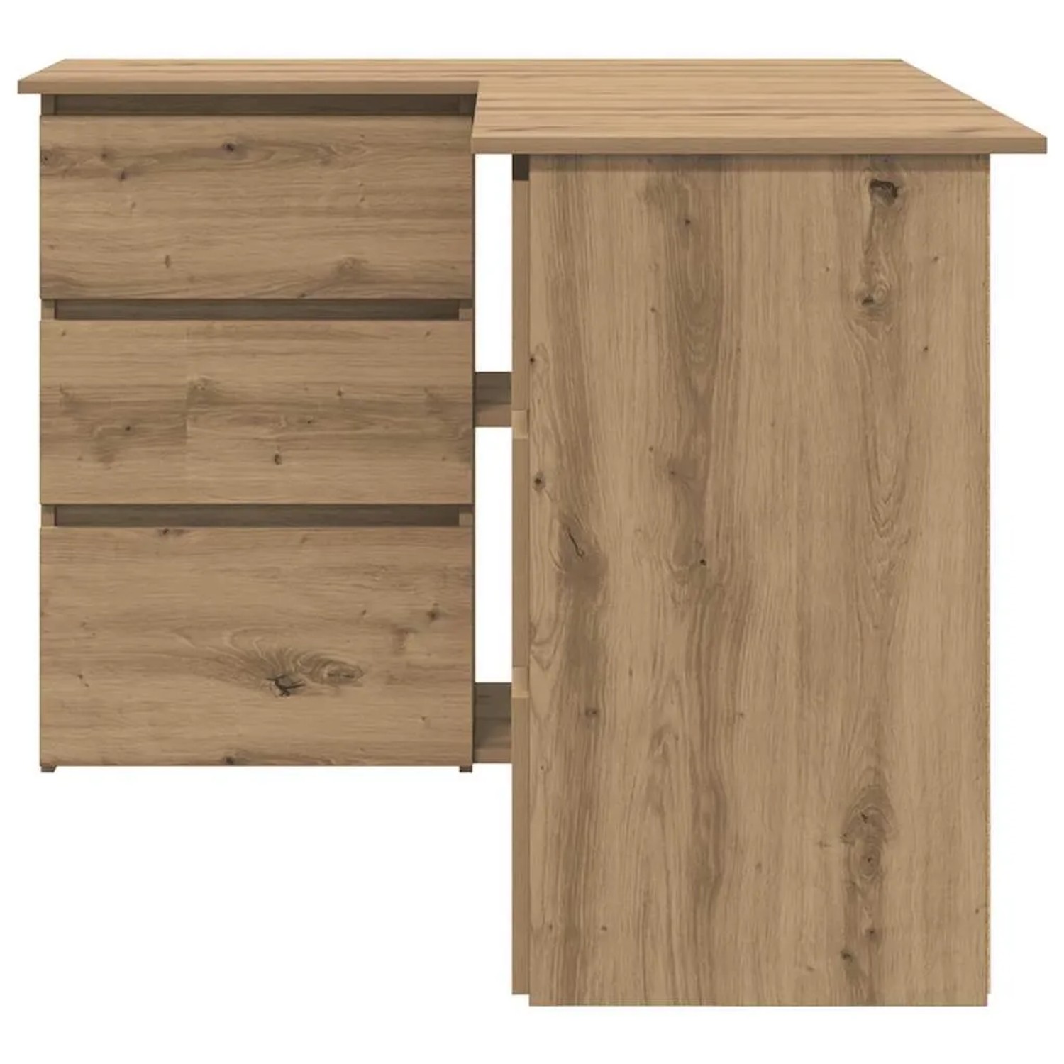 vidaXL Eckschreibtisch Artisan-Eiche 145x100x76 cm Holzwerkstoff 855963_6