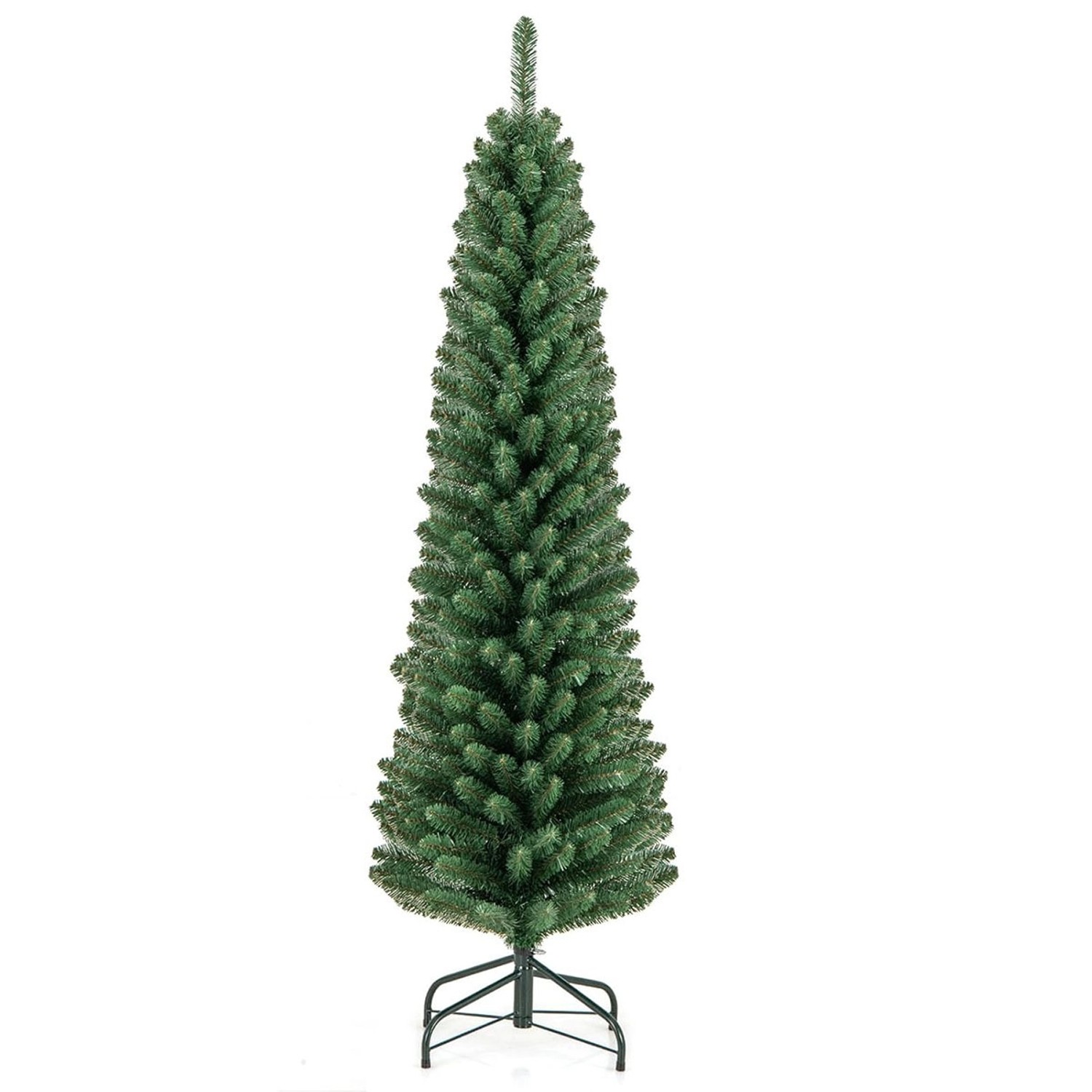 Costway Bleistift Weihnachtsbaum 150cm