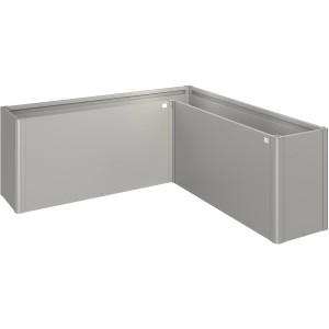 Biohort Pflanzbeet Belvedere Maxi, Gr. L200, Quarzgrau-Metallic, für Garten und Balkon.