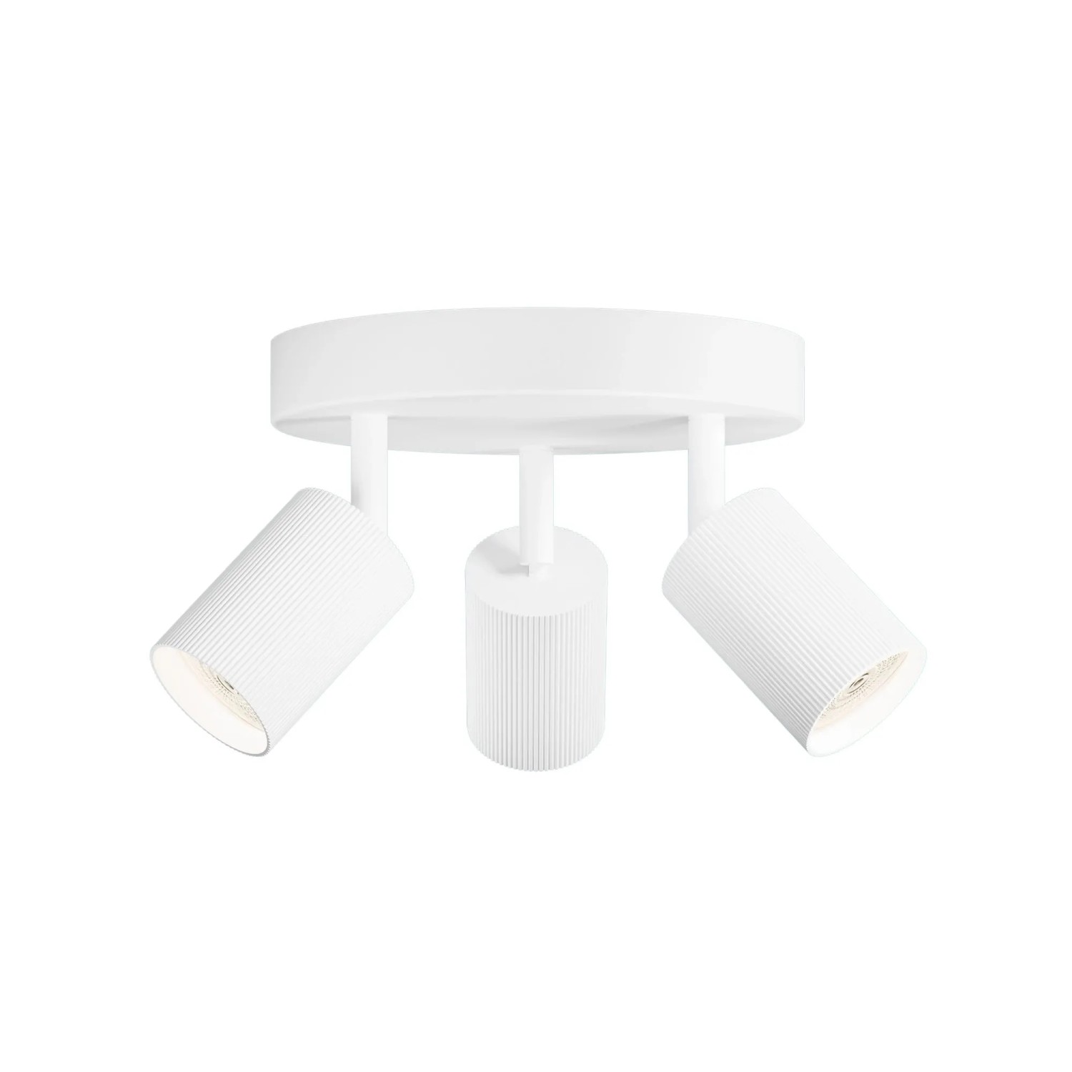 Philips LED-Spot Wyatt Rund 3-Flammig Wand- & Deckenmontage Schwenkbar Weiß