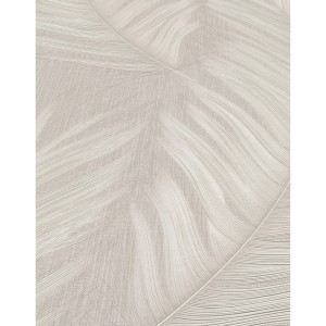Erismann Vliestapete Aurora Trace in Taupe mit Feder-Design und Glitzereffekt.