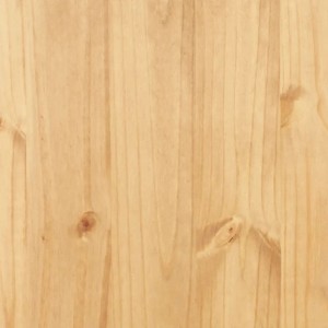 Detailaufnahme: Kiefernholz-Oberfläche des vidaXL Konsolentisch im Mexiko-Stil.