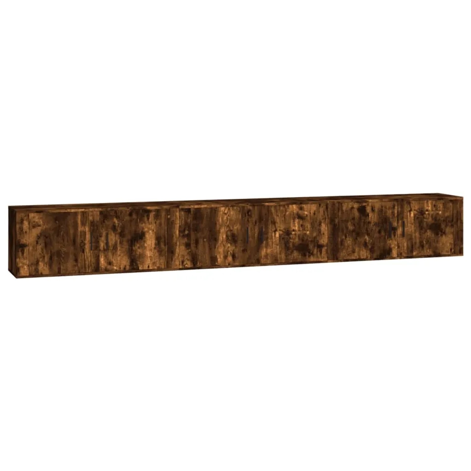 vidaXL TV-Wandschränke 3 Stk Räuchereiche 100x34,5x40 cm 3188379