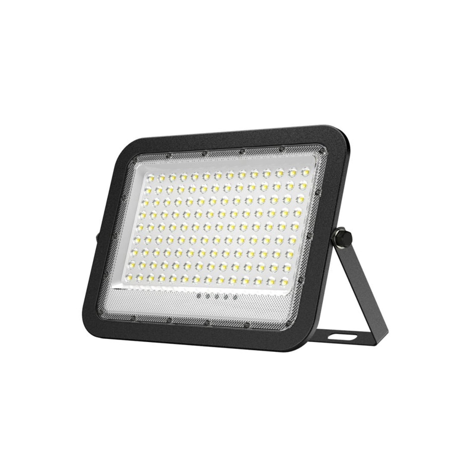 ENOVALITE Solarstrahler PRO 200W 2600lm 6500K Kaltweiß IP65 Außenstrahler Solar Fluter Dämmerungssensor Fernbedienung Schwarz_4