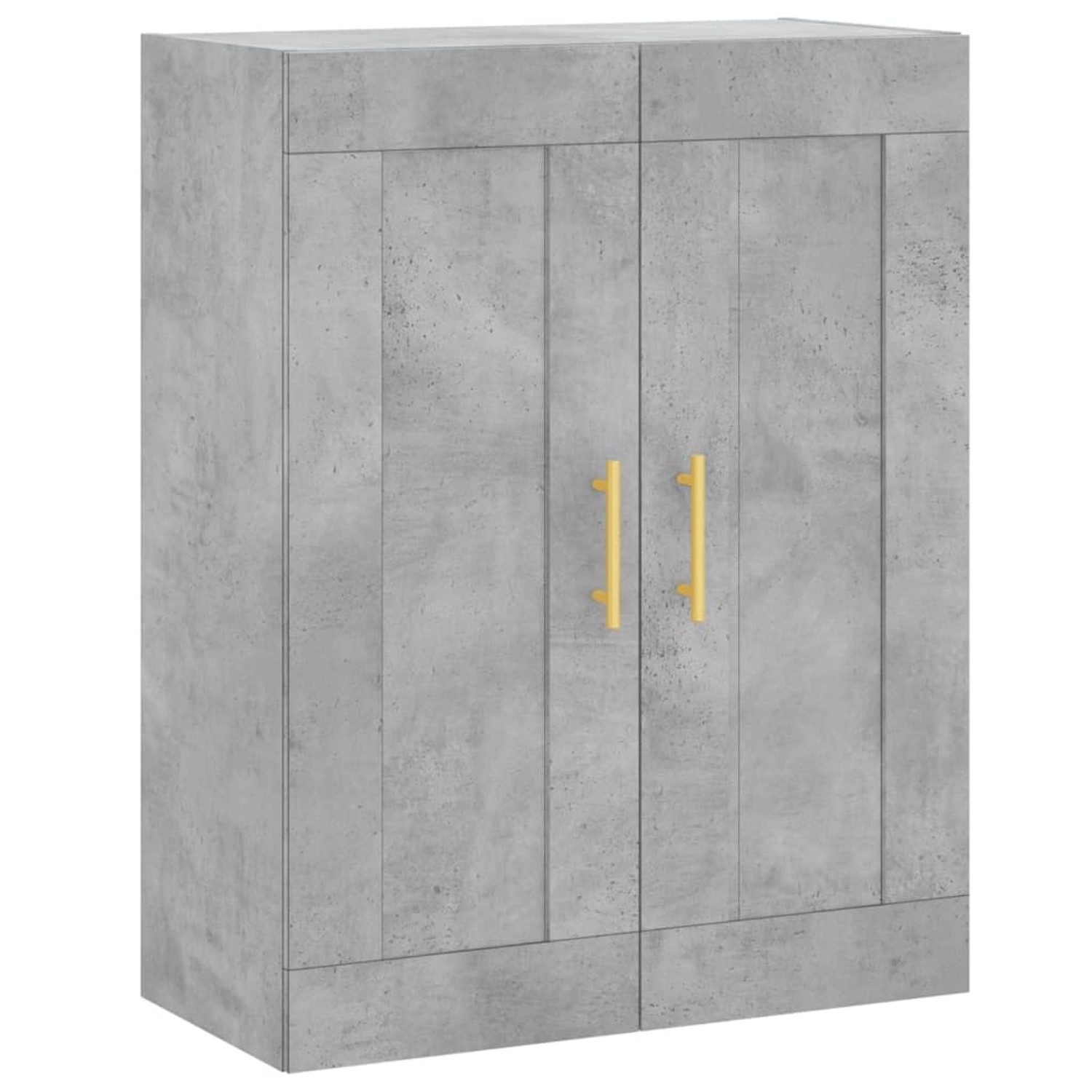 vidaXL Wandschrank Betongrau 69,5x34x90 cm Holzwerkstoff 830368 günstig online kaufen