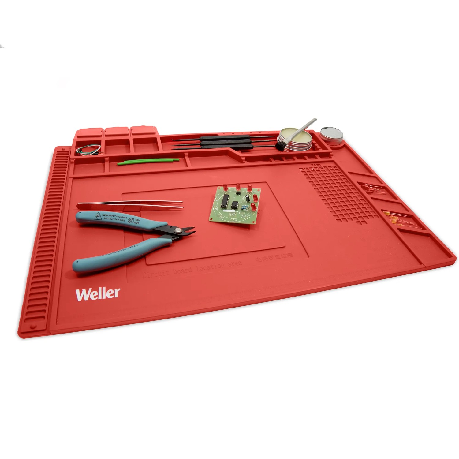 MYOYAY Antistatische Matte – 300 X 60 Cm, ESD- & Hitzebeständig, 2-lagig – Für Lötarbeiten & Elektronik-Reparatur