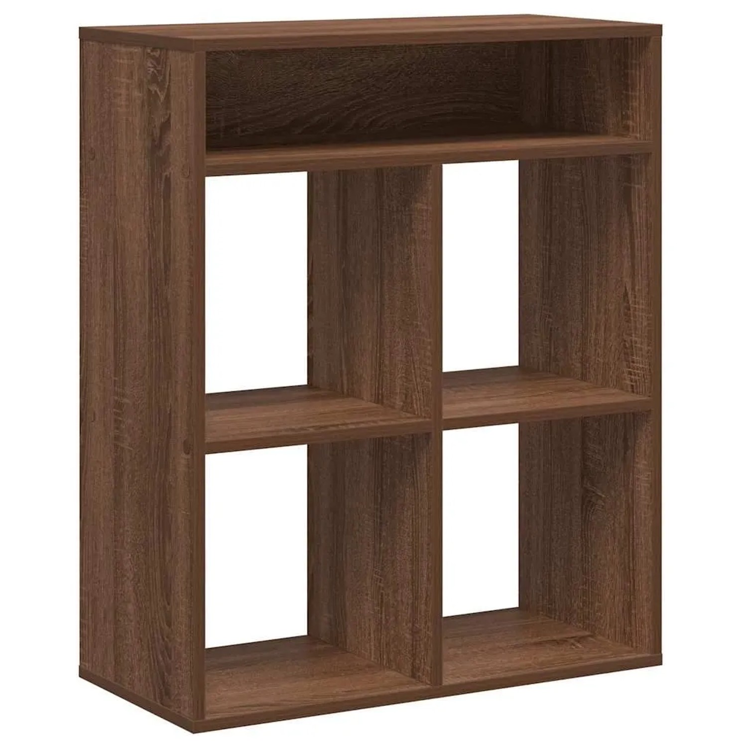 vidaXL Bücherregal Braun Eichen-Optik 66x31x80 cm Holzwerkstoff 860298 günstig online kaufen