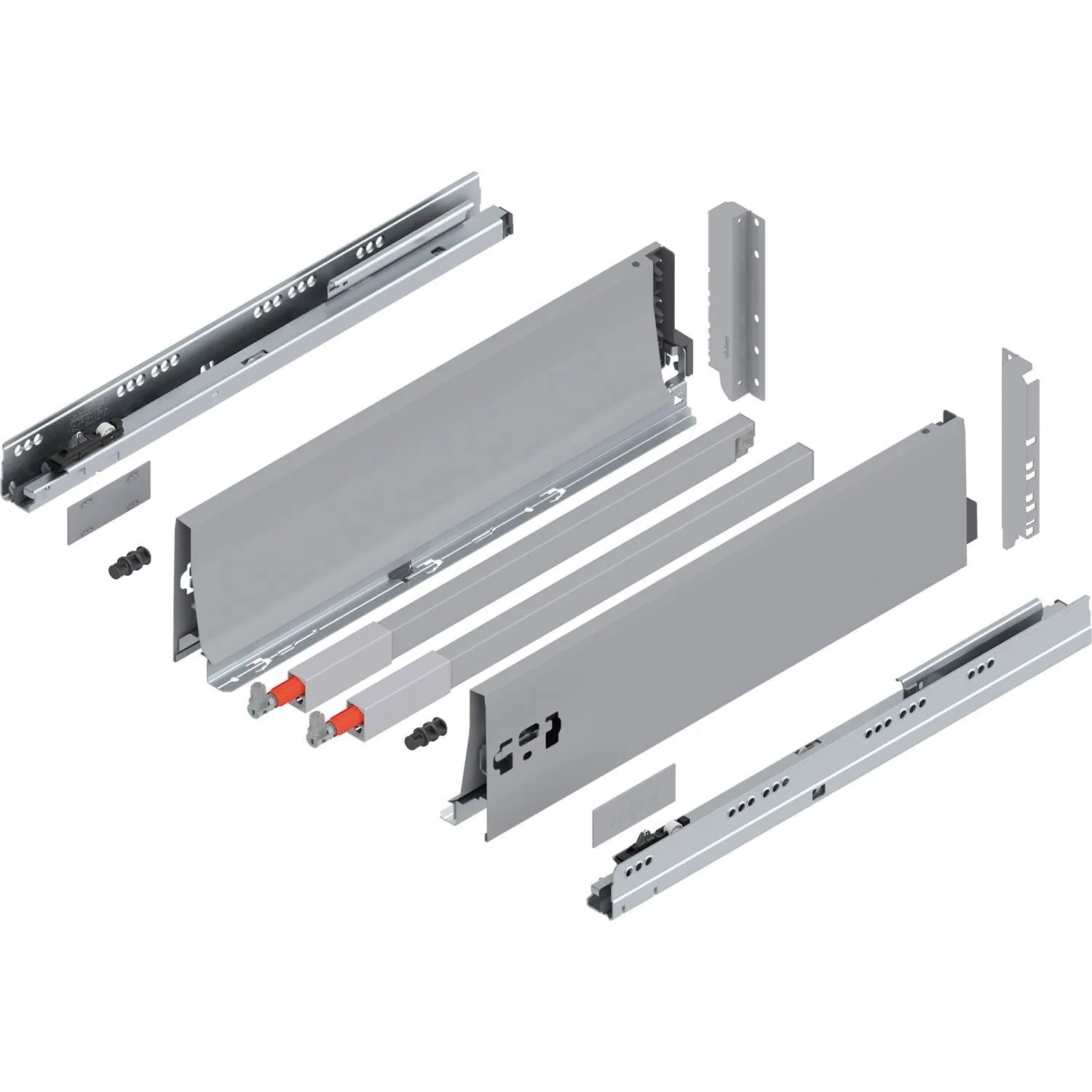 Blum D-Reling K Tandembox antaro Vollauszug 450 mm 30 kg Grau 1 Paar