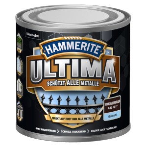 Dose Hammerite Ultima Metallschutzlack, glänzend, Schokoladenbraun, 250ml.