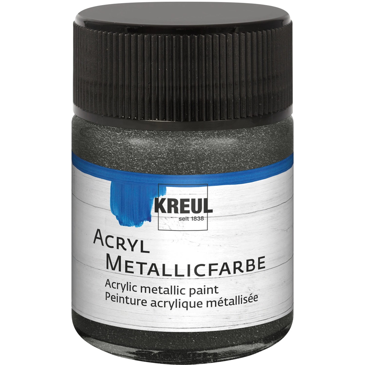 Thumbnail - Kreul Acryl Farbe Metallic Anthrazit 50 ml