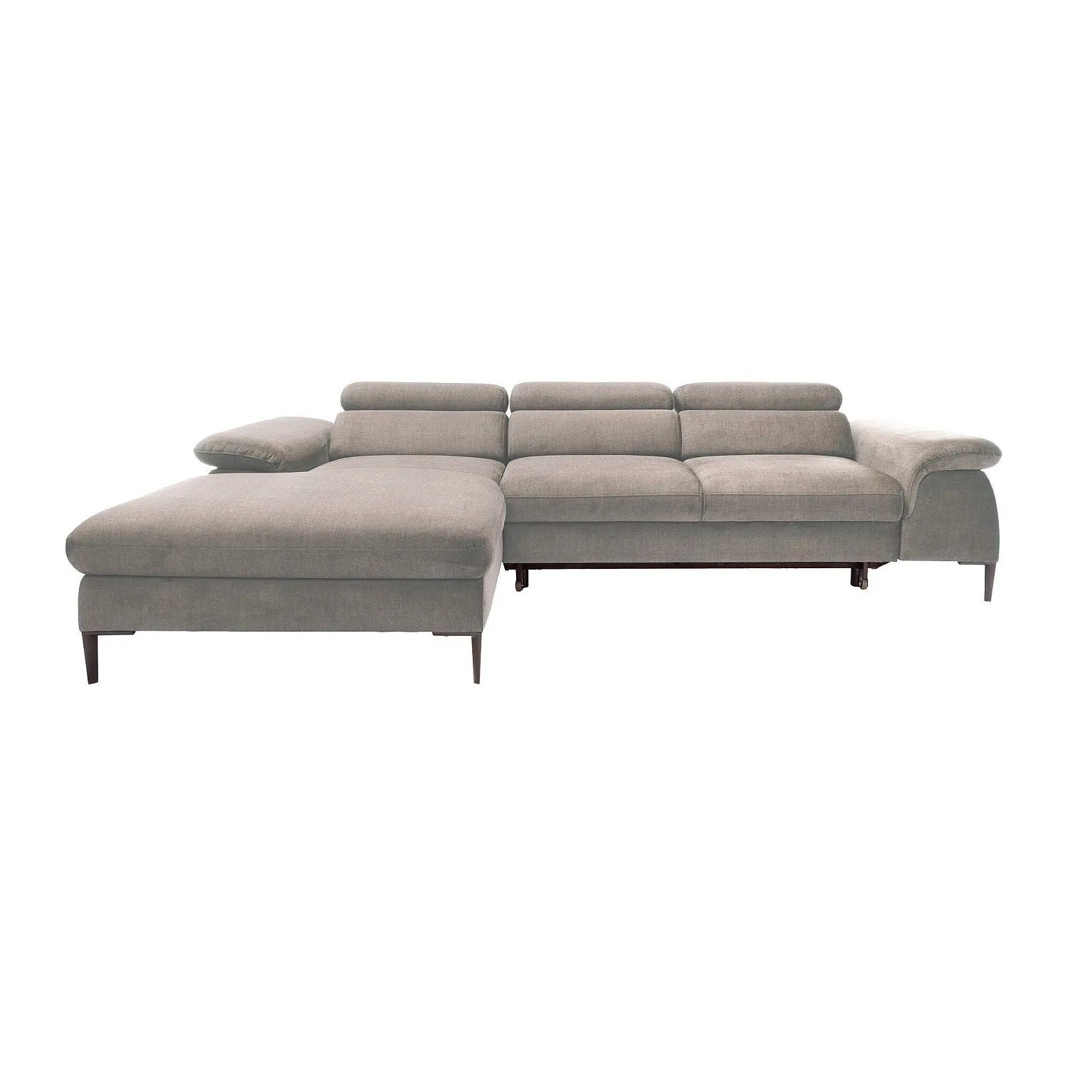 Vente-unique Schlafsofa Sepina Taupe 288 cm