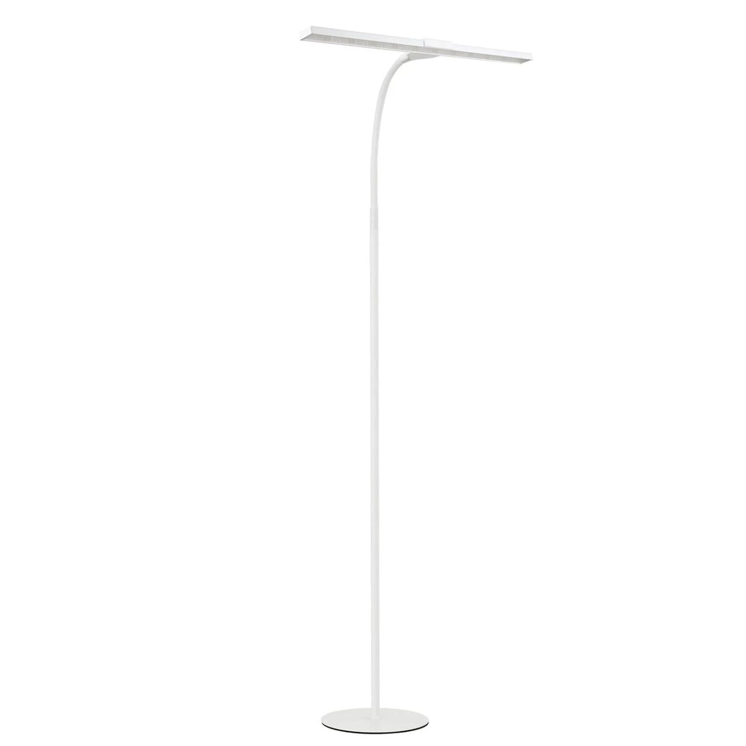 NETTLIFE Dimmbare Led-stehlampe Fürs Wohnzimmer 156 CM Moderne 10-w-touch-leselampe mit Timer und Verstellbarem Schwanenhals