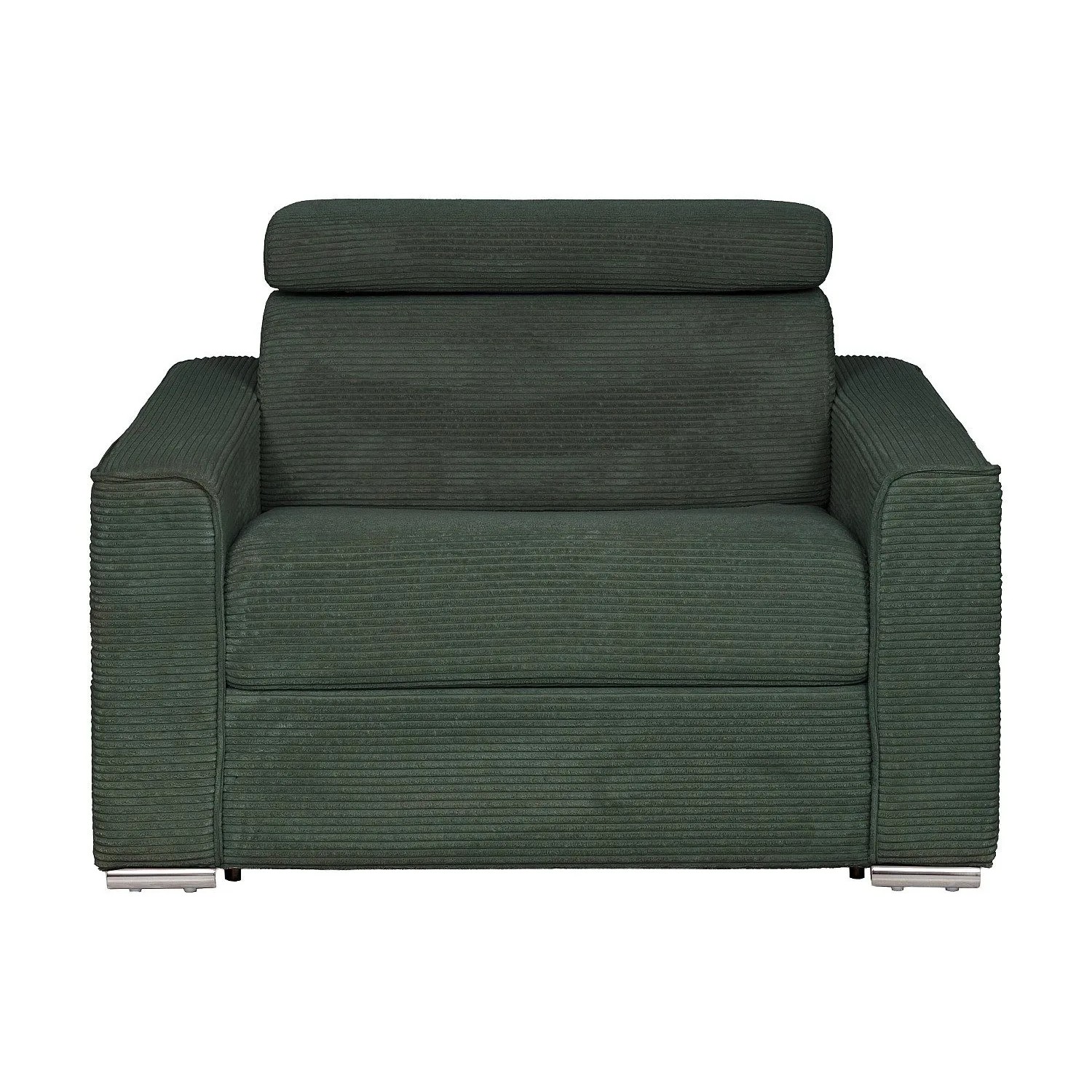 Vente-unique Schlafsessel Vizir Tannengrün 127 cm