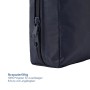 Detailaufnahme: Dunkelblaue First Aid Only Verbandtasche DIN 13164 mit Reißverschluss.