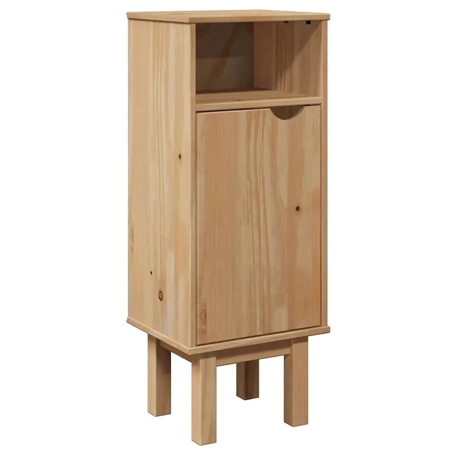 vidaXL Bad-Wandschrank OTTA 35x30x55 cm Massivholz Kiefer 4013457