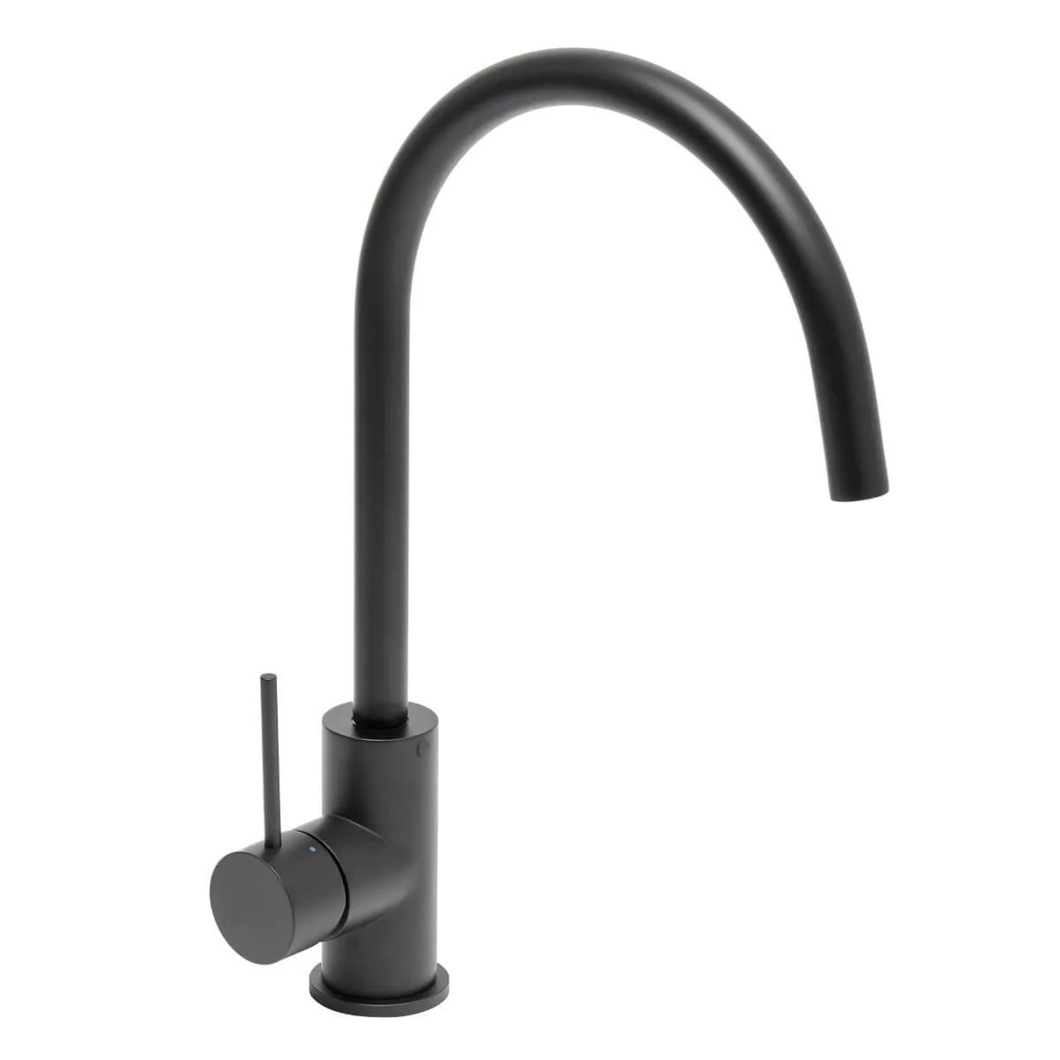 Swiss Aqua Technologies Waschtischbatterie Einhebelmischer Wasserhahn Schwenkbar 36,3CM Edelstahl Schwarz Matt