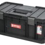 Schwarzer PROREGAL QBRICK Werkzeugkasten Two Toolbox aus Metall, 26 Liter Volumen.