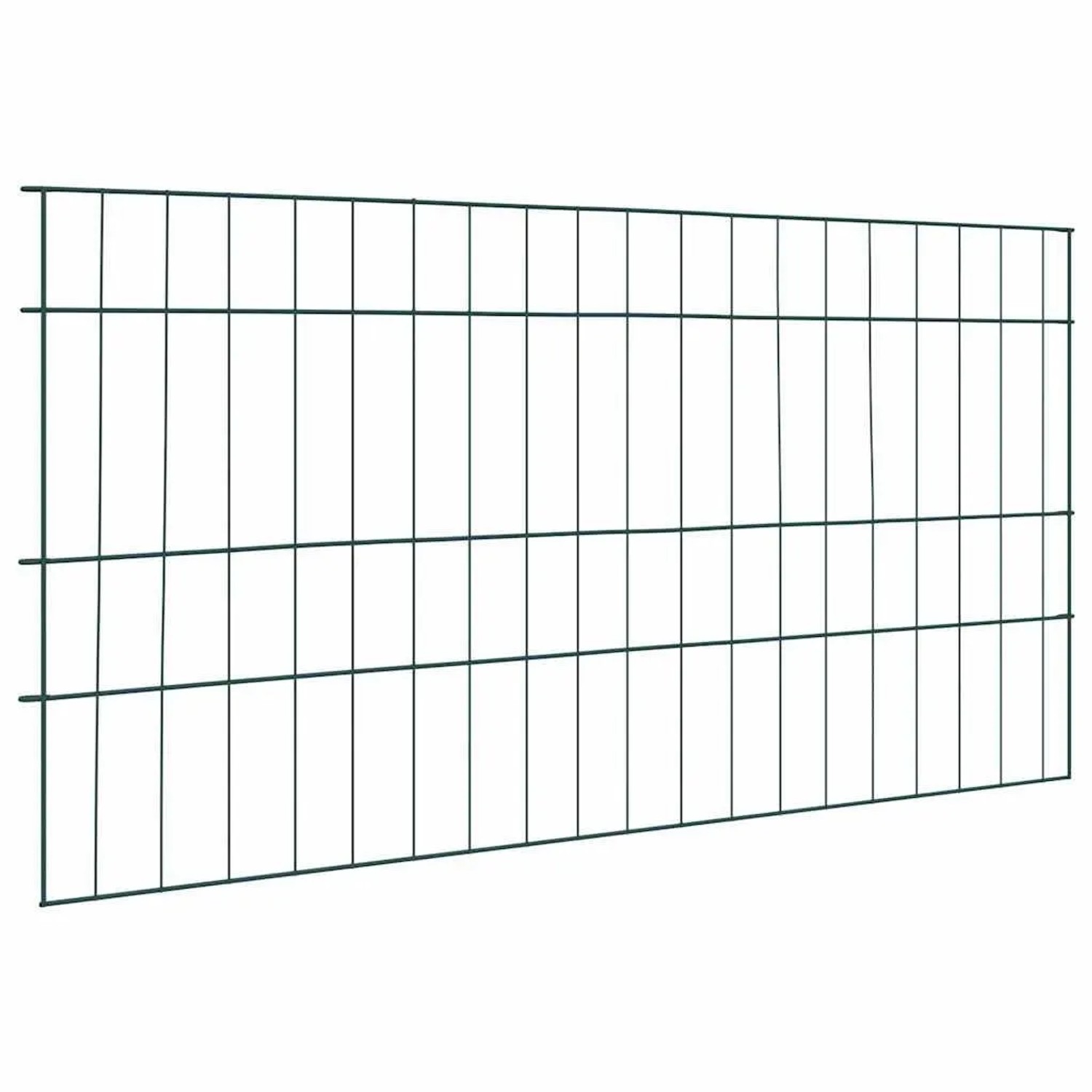 vidaXL Teichzaun Set 5 Stk Grün 100 x 50 cm Stahl 42017316 günstig online kaufen