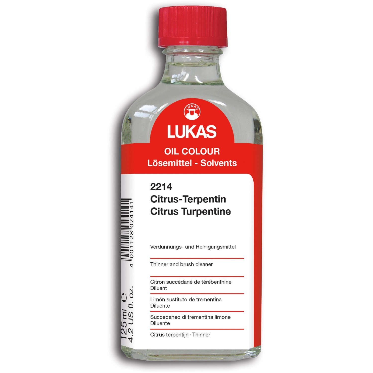 Lukas Citrus-Terpentin 125 ml Malmittel für die Ölmalerei