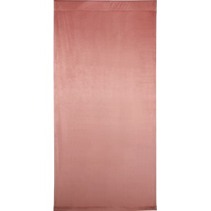 Rosafarbener Ösenschal, 2er Set, 280x140 cm. Fenstervorhang für Wohnraum.
