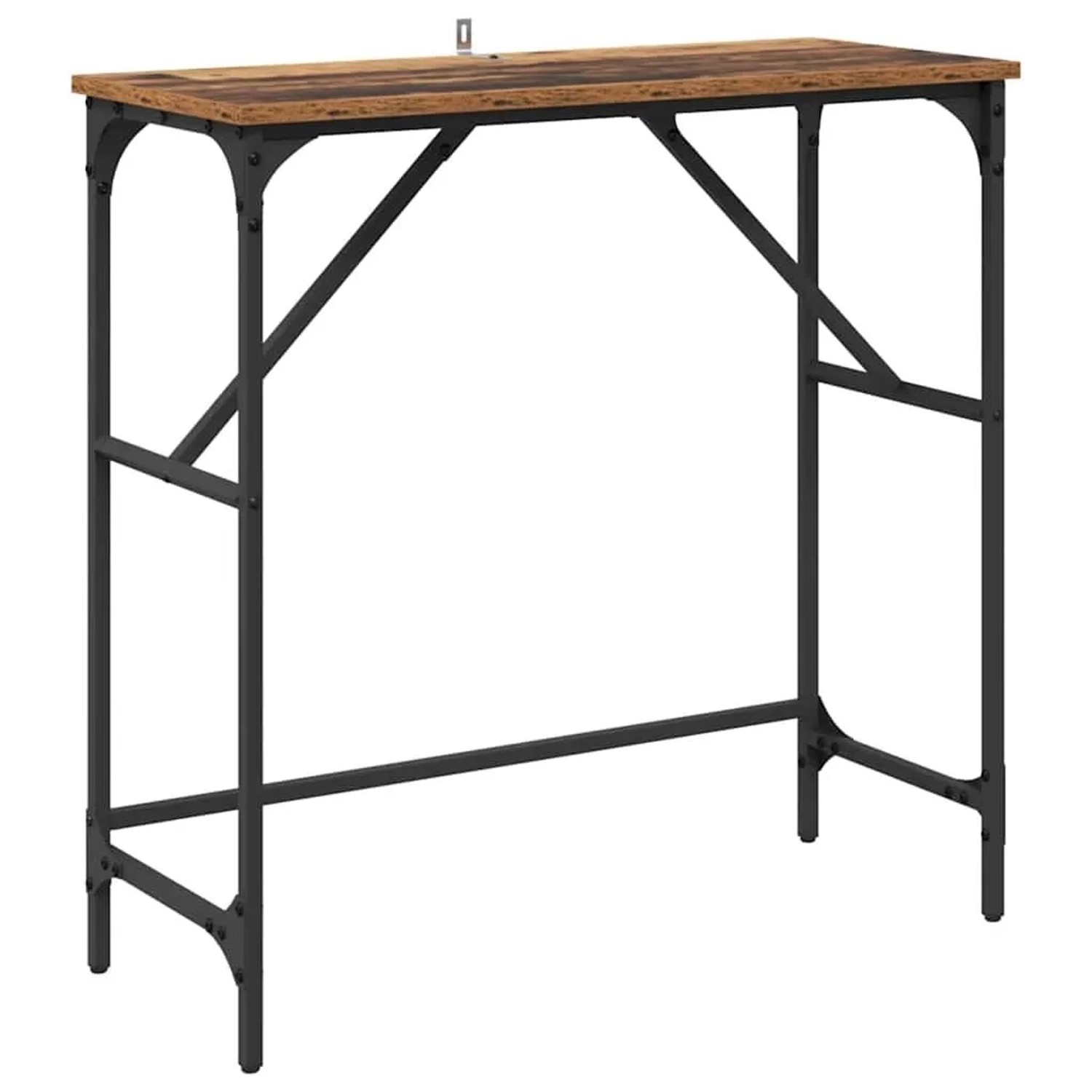 vidaXL Konsolentisch Altholz 75 x 32 x 75 cm Holzwerkstoff 882208