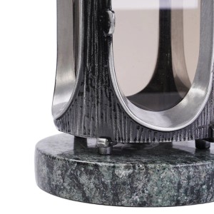 KOKA Grablampe mit Kreuz Silber Oliven Grün