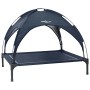 vidaXL Hundebett Marineblau 90 x 81 x 80,5 cm Stahl 42008199