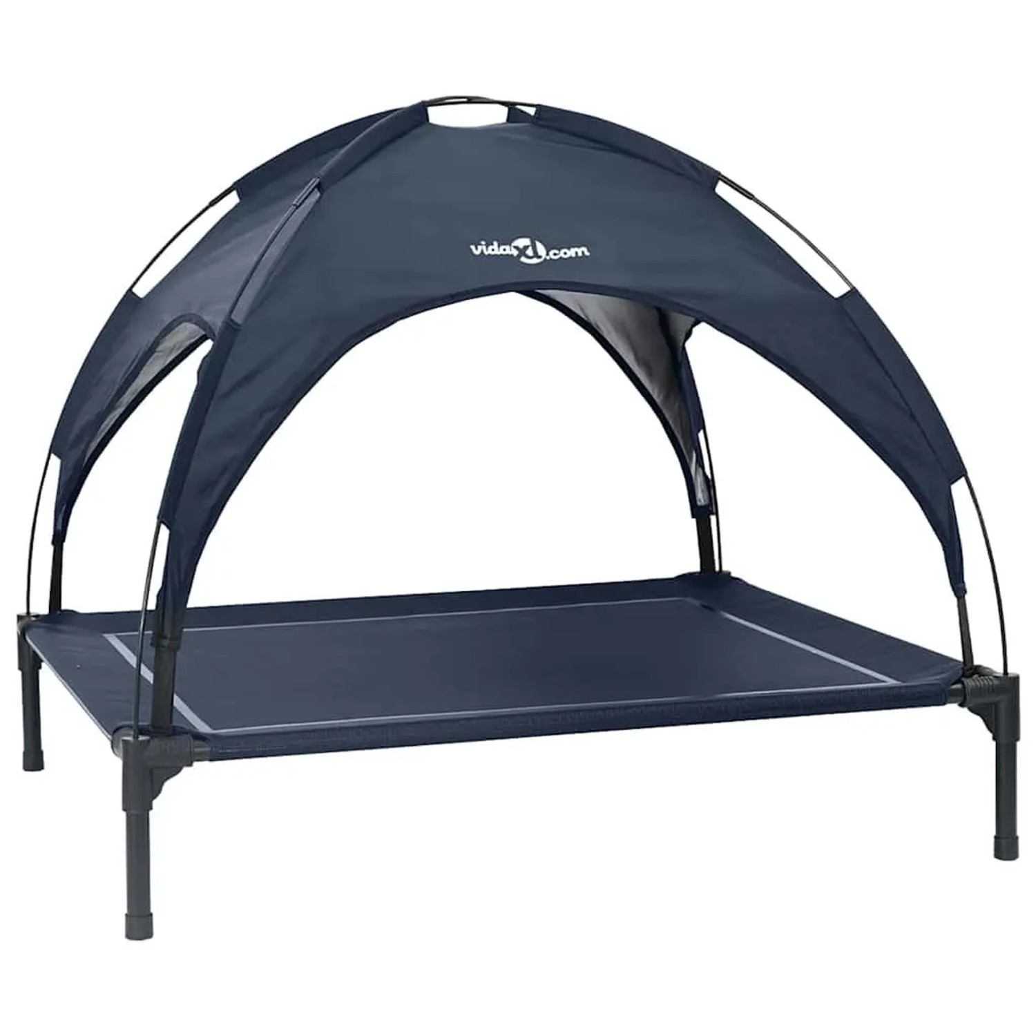 vidaXL Hundebett Marineblau 90 x 81 x 80,5 cm Stahl 42008199