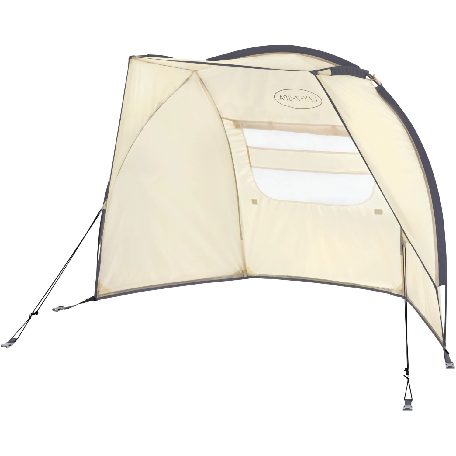 Bestway LAY-Z-SPA Sonnenschutzdach, 183x94x109cm, für Whirlpools, UV-Schutz und Schattenspender.
