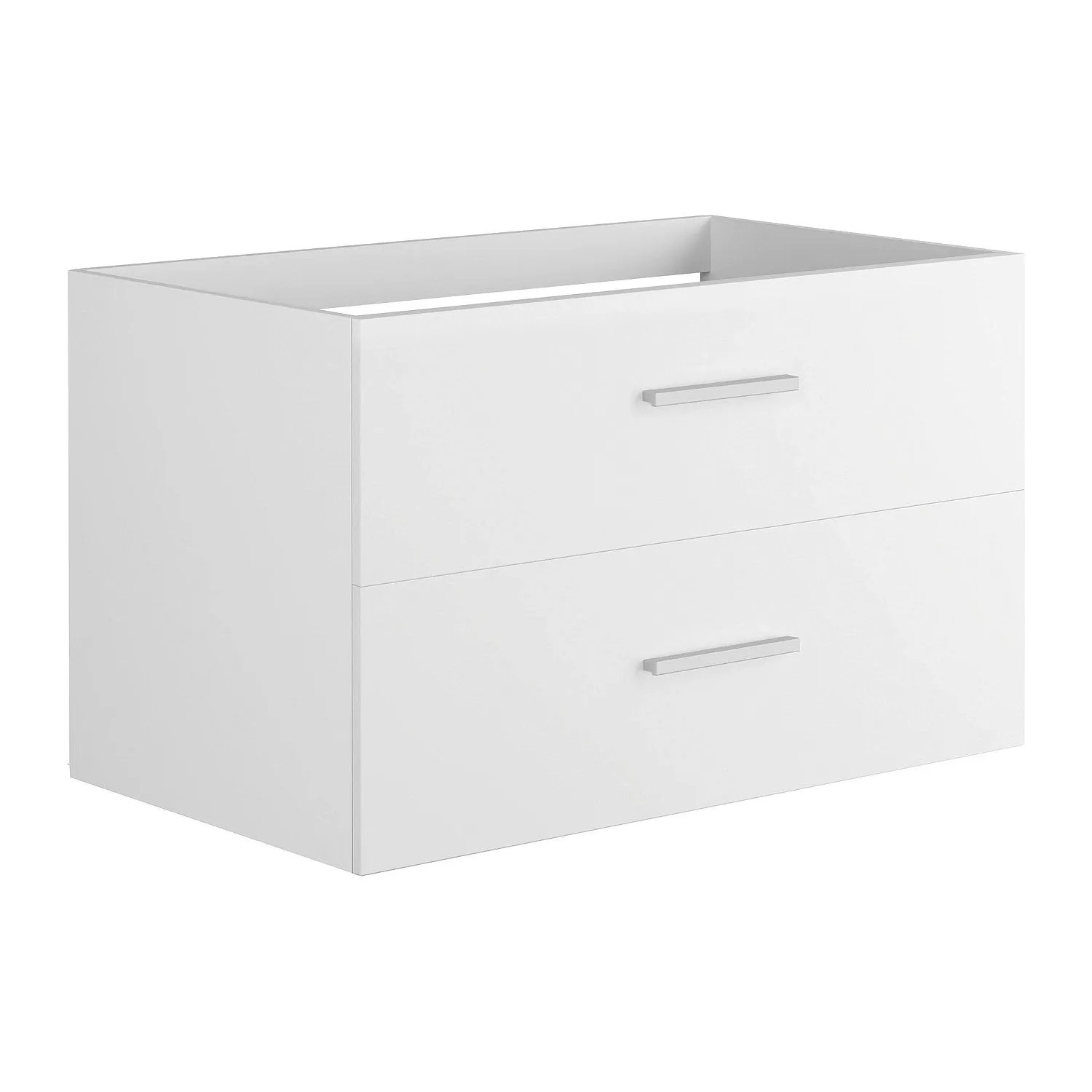 Vente-unique Waschbeckenunterschrank Kayla Weiß 80 cm