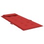 vidaXL Hochlehner-Auflagen 6 Stk Rot Oxford-Gewebe 361894_7