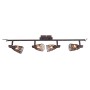 Näve LED-Deckenleuchte Antigua G9, Vintage-Design mit vier Leuchten aus Metall.