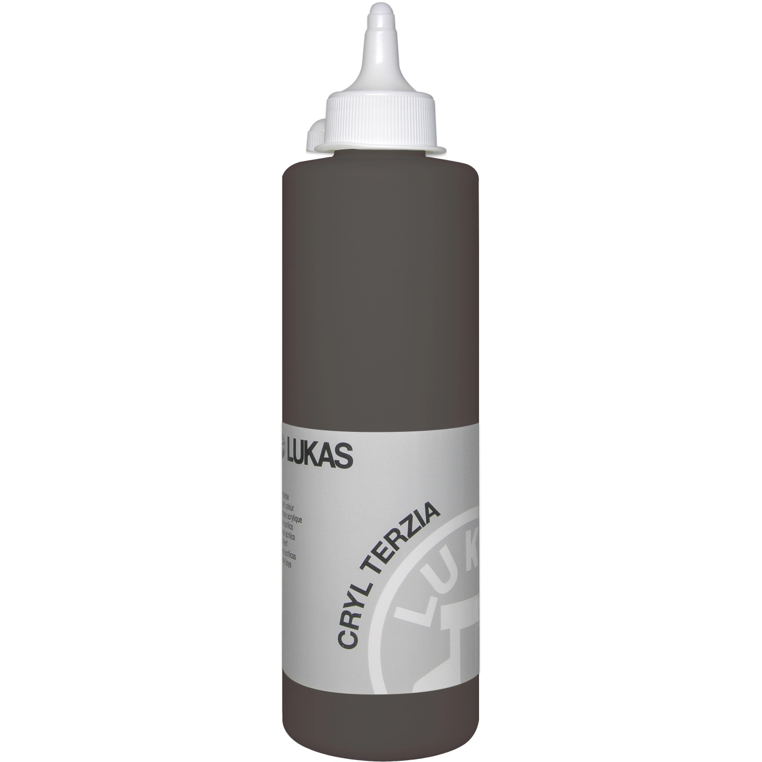 Lukas Cryl Terzia Acrylfarbe Studien-Qualität 500 ml Umbra