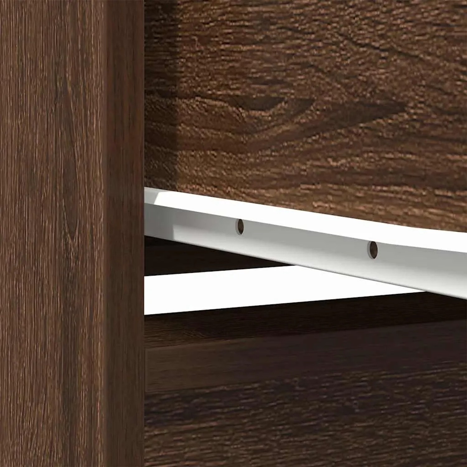vidaXL Highboard Braun Eichen-Optik 29,5x34x119,5 cm Holzwerkstoff 861658_11
