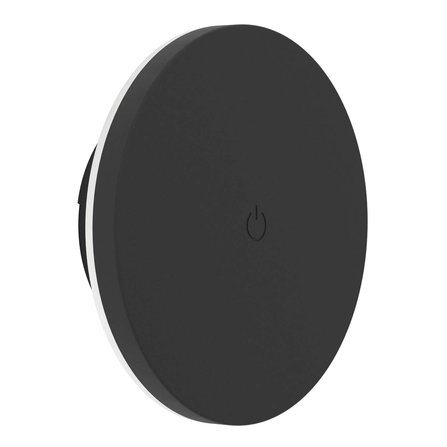 EGLO Außen-LED-Wandleuchte rund VALGIANO Schwarz m. Touch Ø 150mm IP44 günstig online kaufen