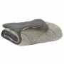 vidaXL Sommerdecke Hellgrau 140 x 220 cm Mikrofaser und Teddy-Fleece 42026175