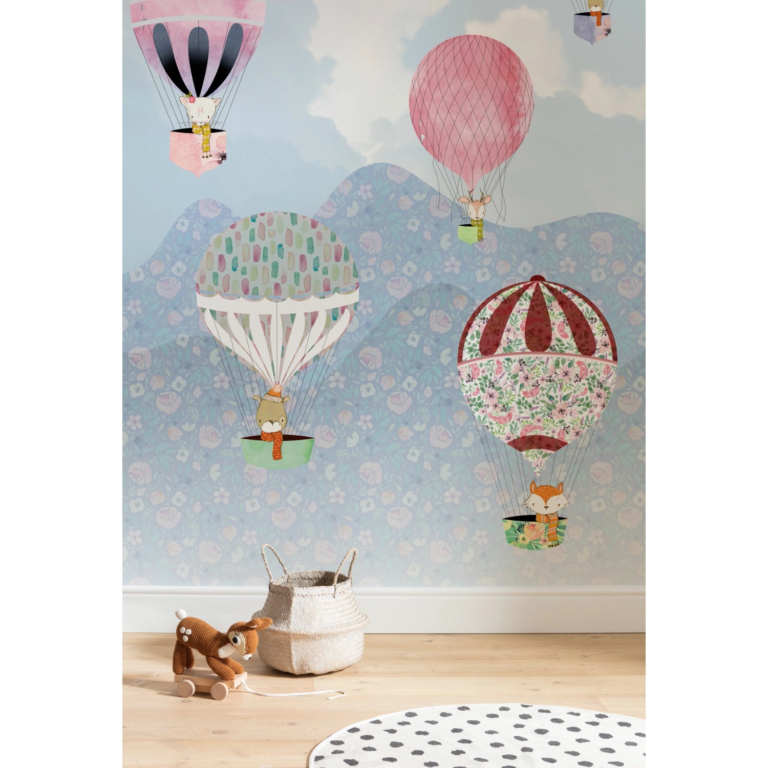 Komar Fototapete Vlies Happy Balloon  200 x 250 cm