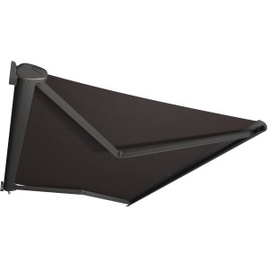 Kassettenmarkise Perform, 300x200 cm, anthrazitfarbenes Gestell und Tuch. Sonnenschutz für Terrasse und Balkon.