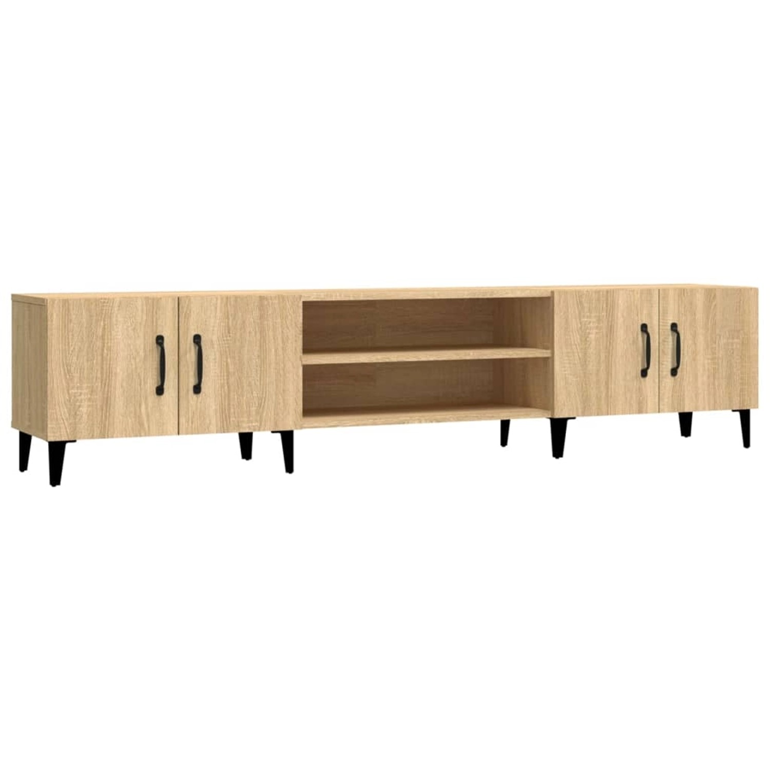 VidaXL TV-Schrank Sonoma-Eiche 180x31,5x40 cm Holzwerkstoff günstig online kaufen