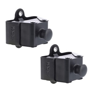 Wagner Hooks4tools Gerätehalter Button, 2-teilig, verzinkt, zur Wandmontage.