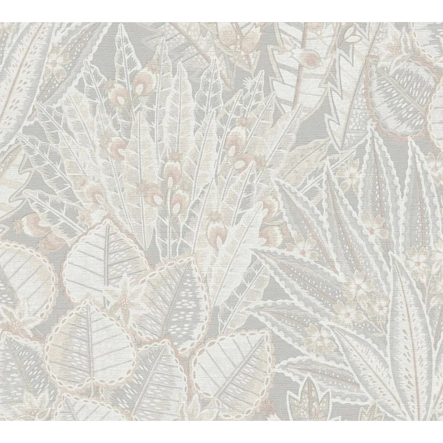 Tadessi Tapete Floral M1-No.11156 Vliestapete in Grau