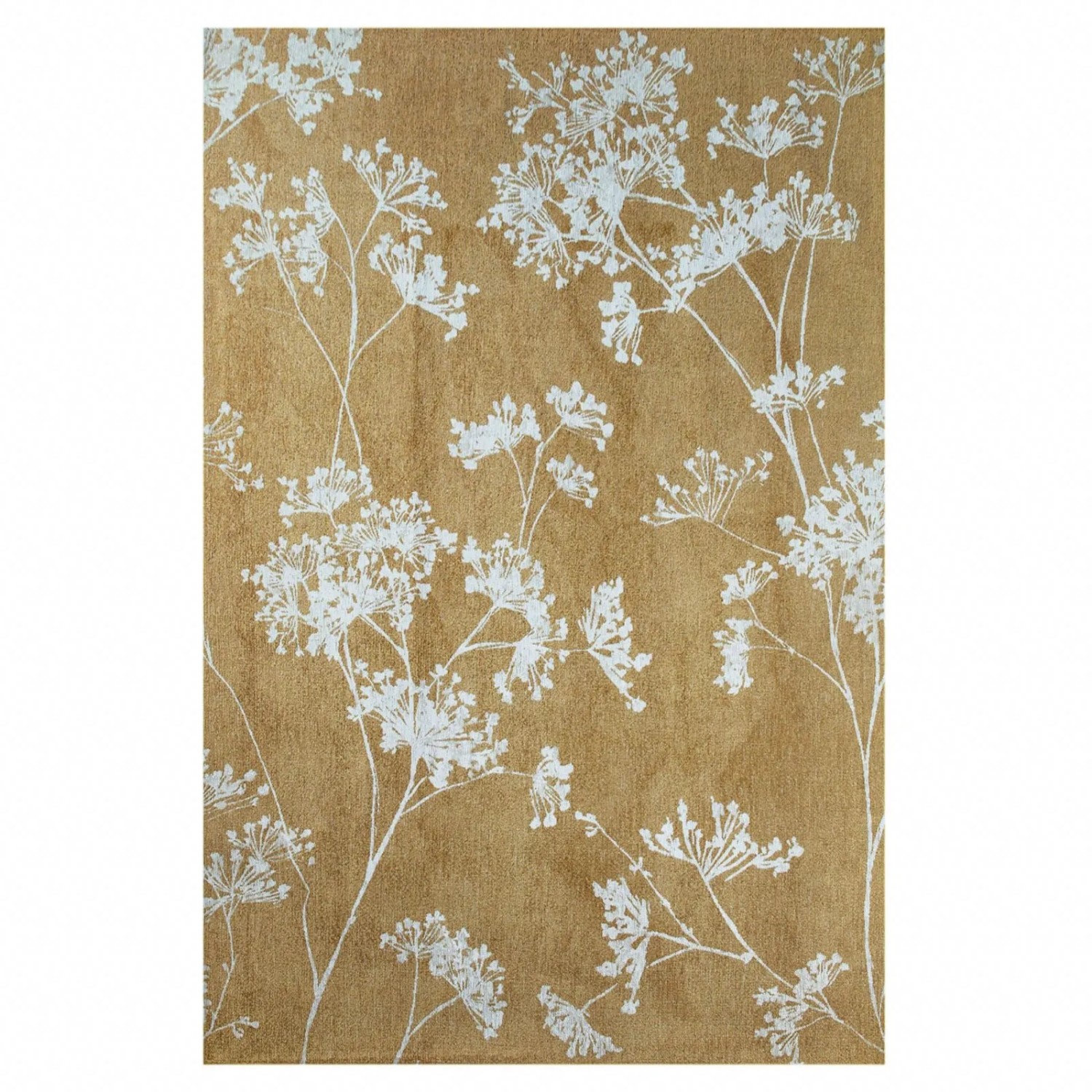 Lola&Moi Teppich Herbarium Gold 200x280cm