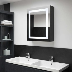 vidaXL LED-Spiegelschrank fürs Bad 50x13x70 cm 325543