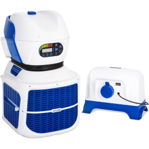 Bestway Swimfinity Gegenstromanlage für Pooltraining mit LED-Display und Fernbedienung.