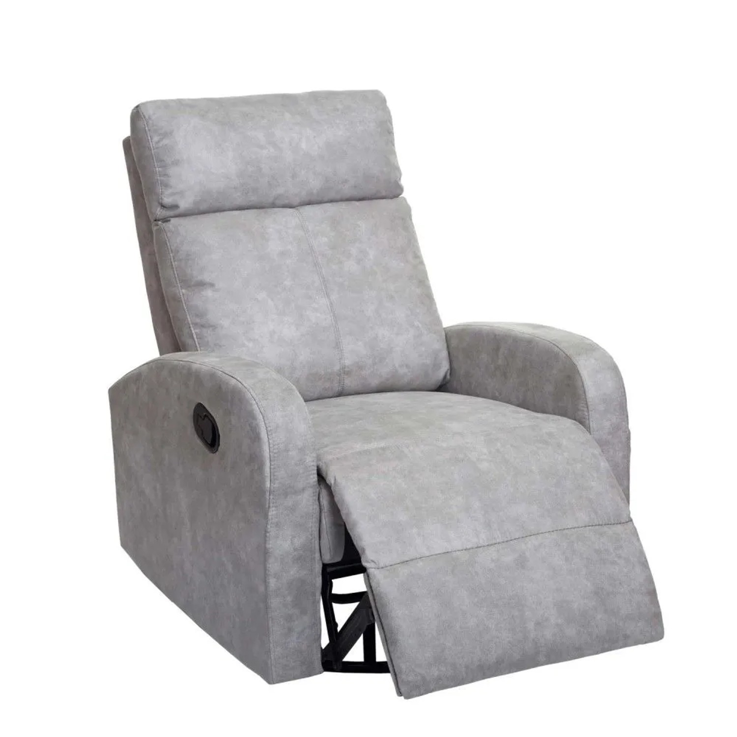 MCW Fernsehsessel A54 Premium Stoff/Textil Hellgrau