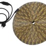 Globo LED-Lichtschlauch Light Tube, 18 m, warmweiß (2600 K), aufgerollt mit Zuleitung.