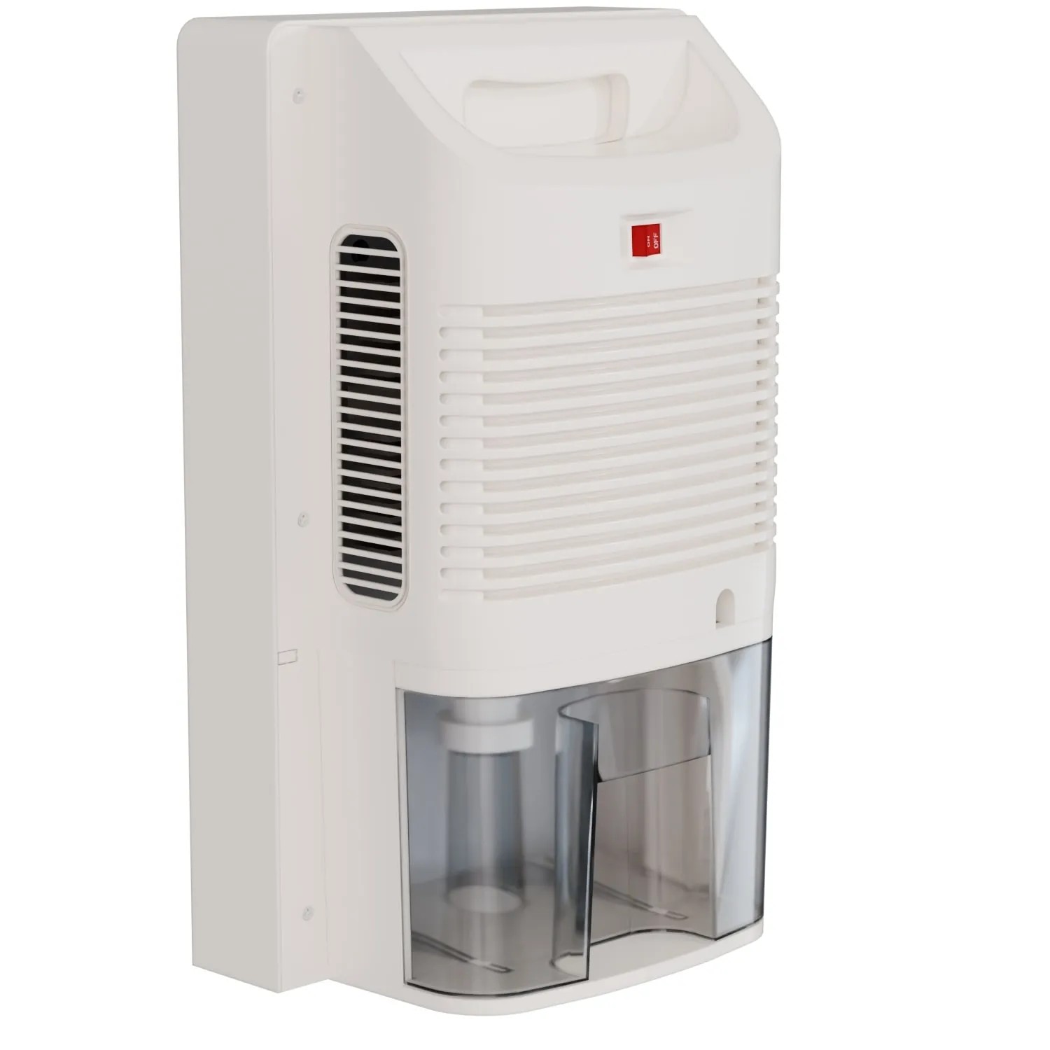 TroniTechnik Luftentfeuchter EF03 mit 2,2L Tank und Schlauchanschluss, leise.