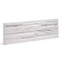 Klimex Verblender Feinsteinzeug UltraStrong Marble White, 52x17cm, mit Marmor-Optik für Innen & Außen.